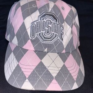Ohio state argyle hat 🌸🤍